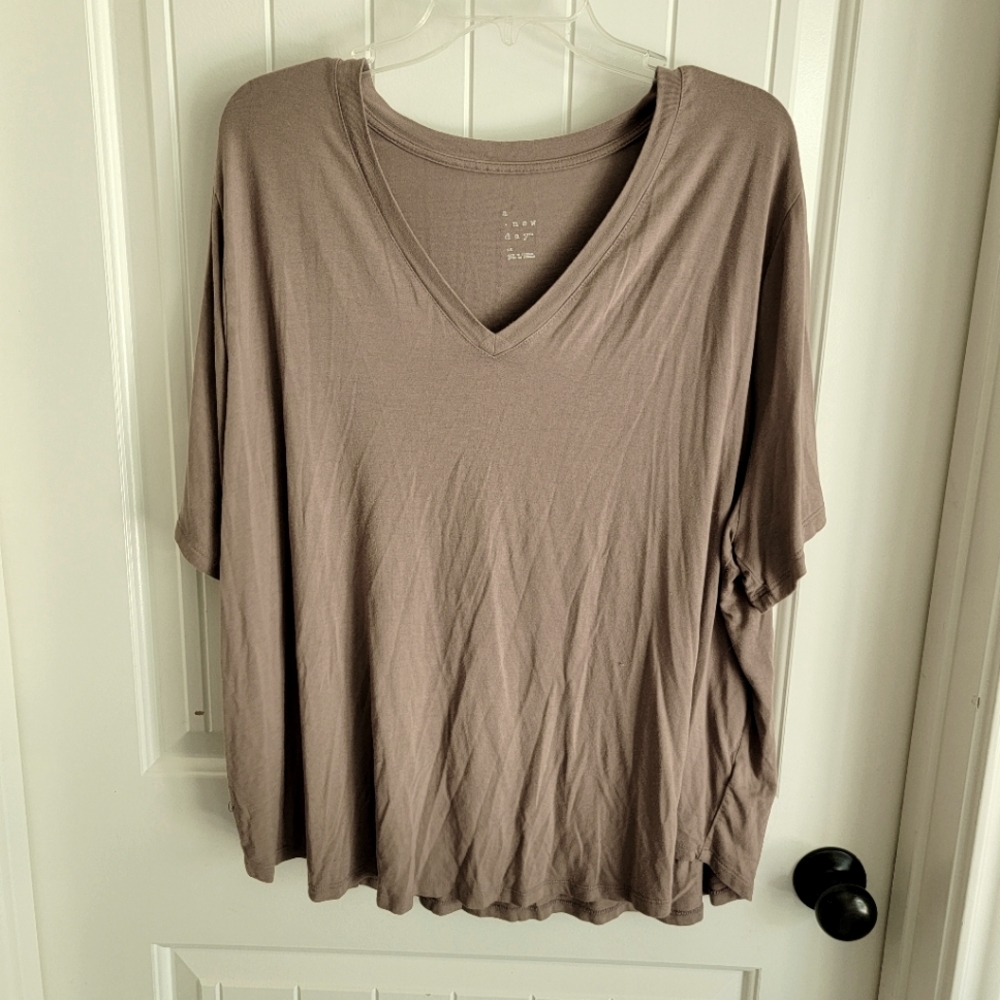 Taupe Tan A New Day Soft T Shirt
